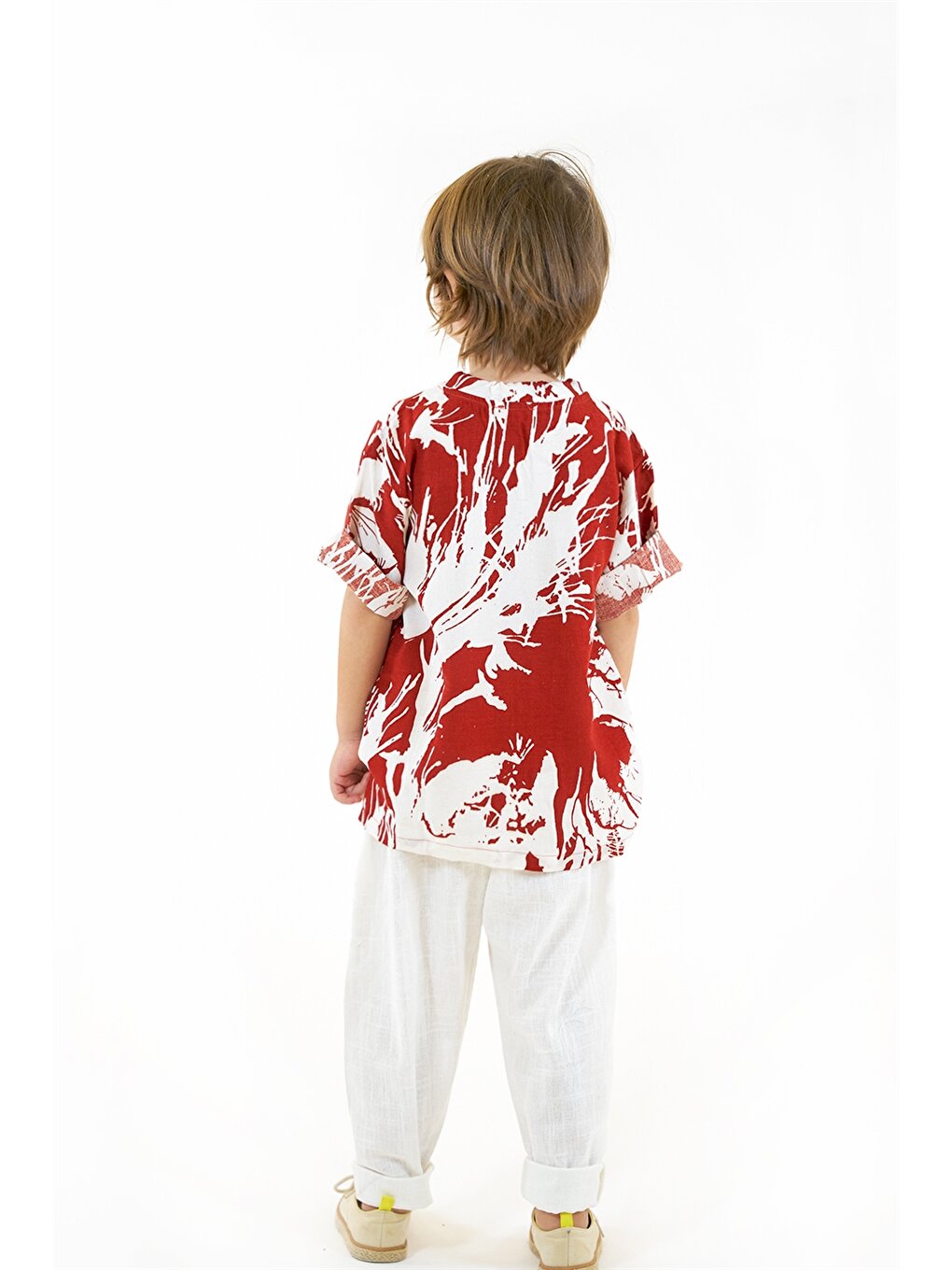 Tie Collar Baby Boy Shirt and Trousers