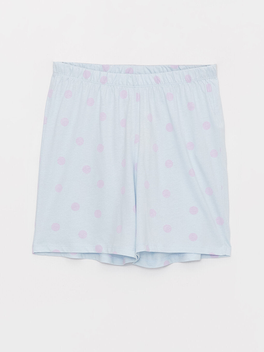 Polka Dot Women's Pajama Bottom with Elastic Waist