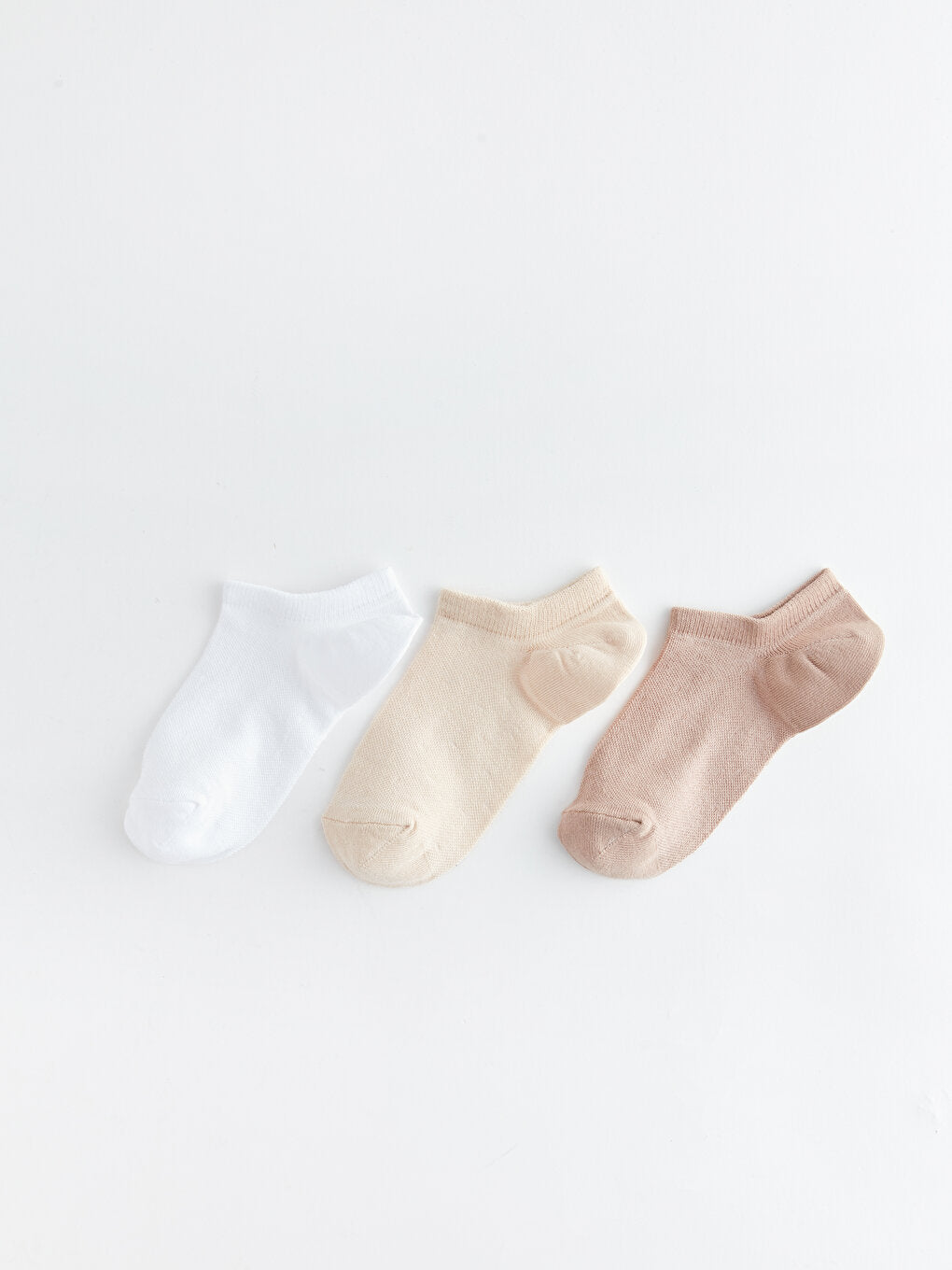 Women's Flat Booties Socks 3 Pack