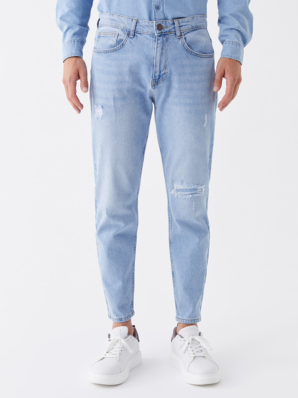 730 Carrot Pattern Men's Jean Trousers