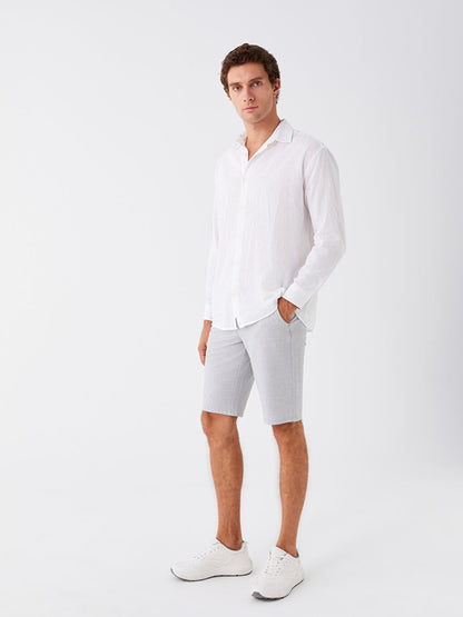 Standard Fit Men's Bermuda Shorts