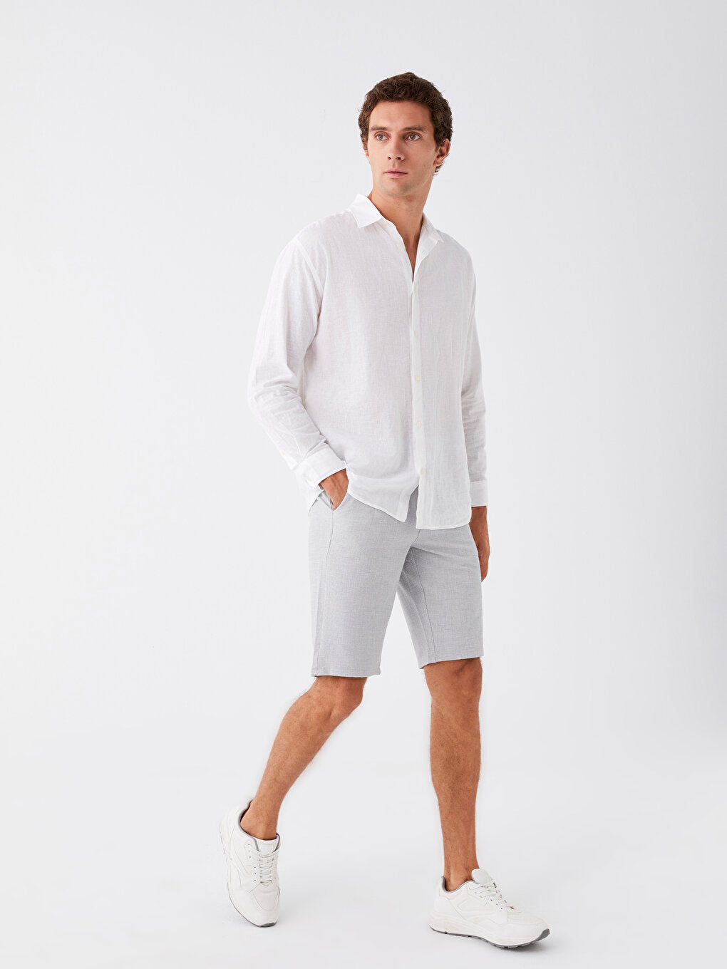 Standard Fit Men's Bermuda Shorts