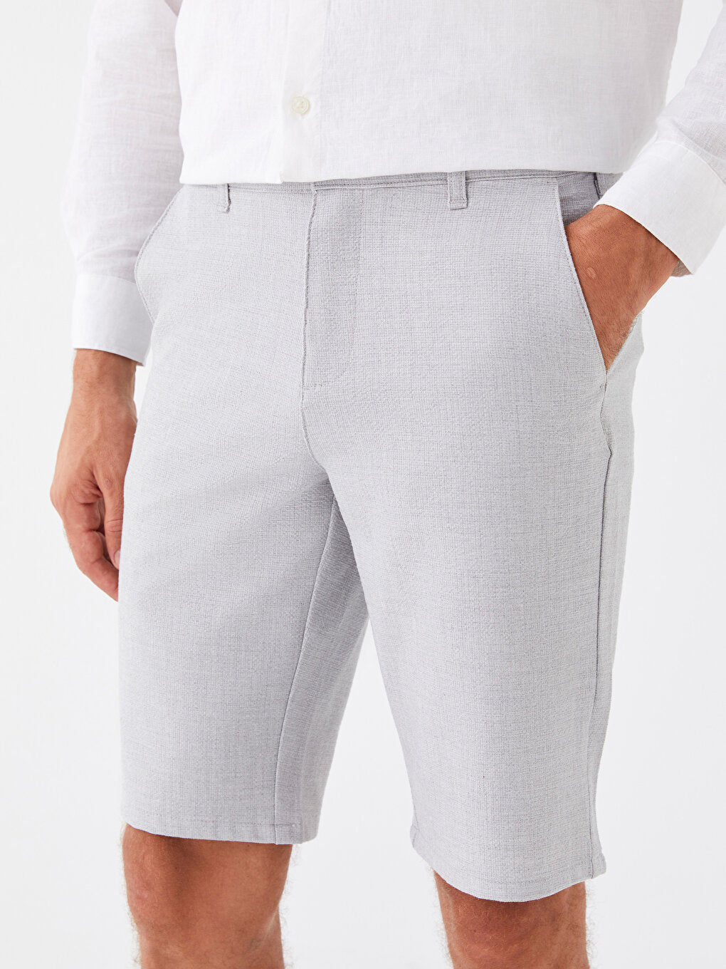 Standard Fit Men's Bermuda Shorts