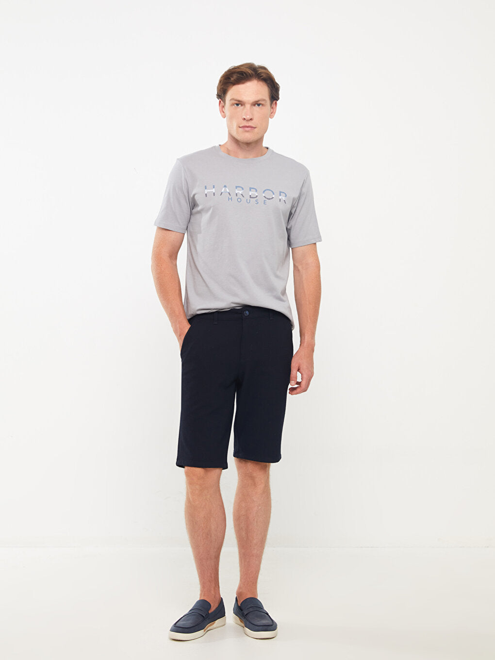 Standard Fit Men's Bermuda Shorts