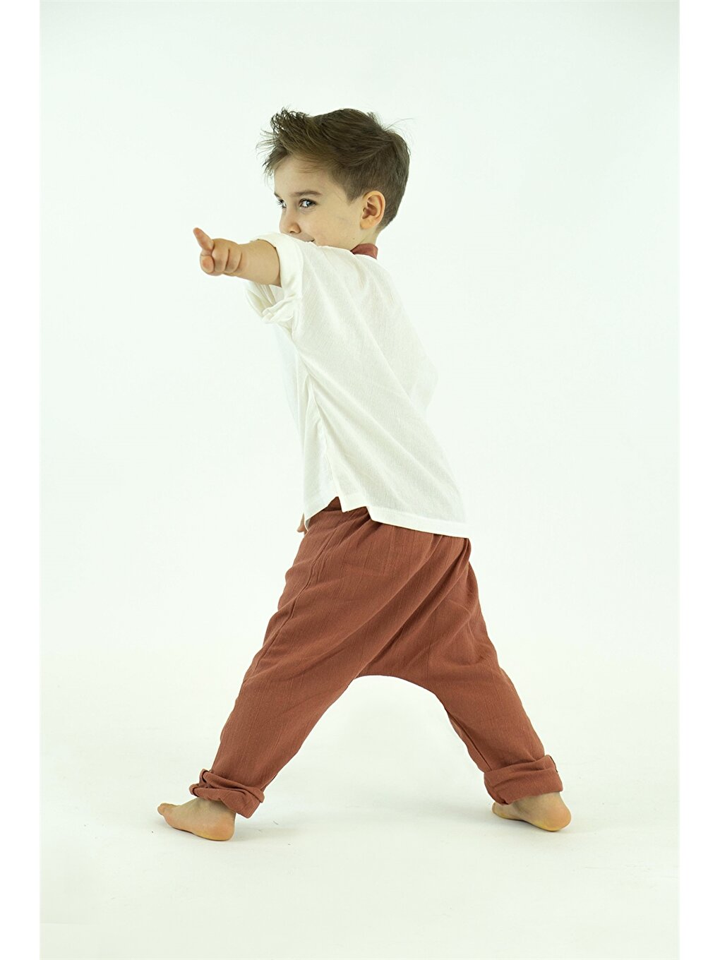 Baby Boy Shirt and Harem Pants 2-pack