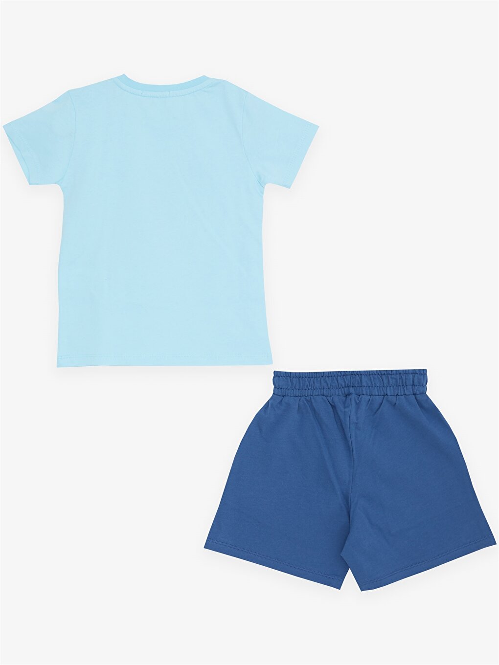 Crew Neck Short Sleeve Baby Boy T-Shirt and Shorts Set of 2