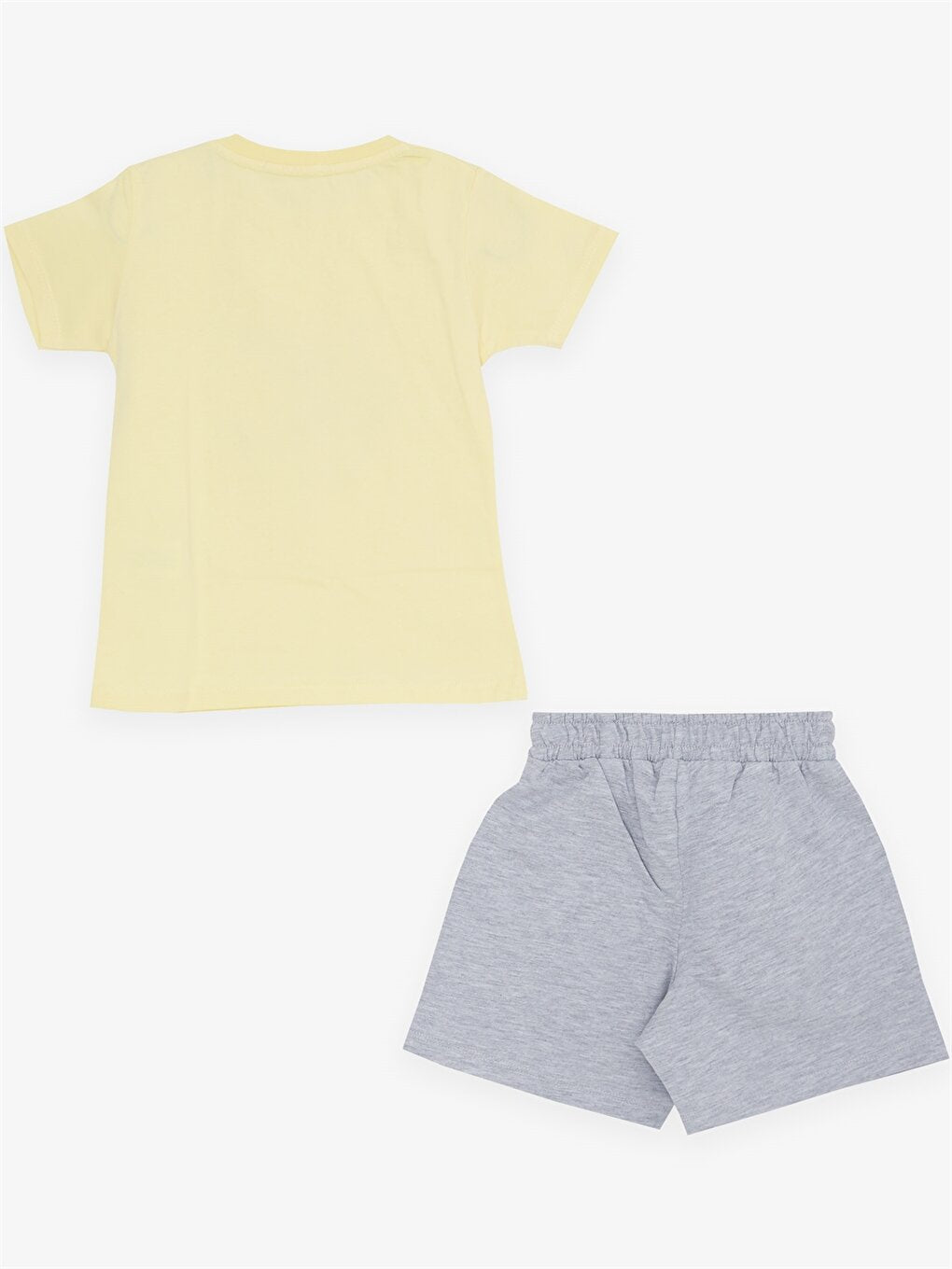 Crew Neck Short Sleeve Baby Boy T-Shirt and Shorts Set of 2