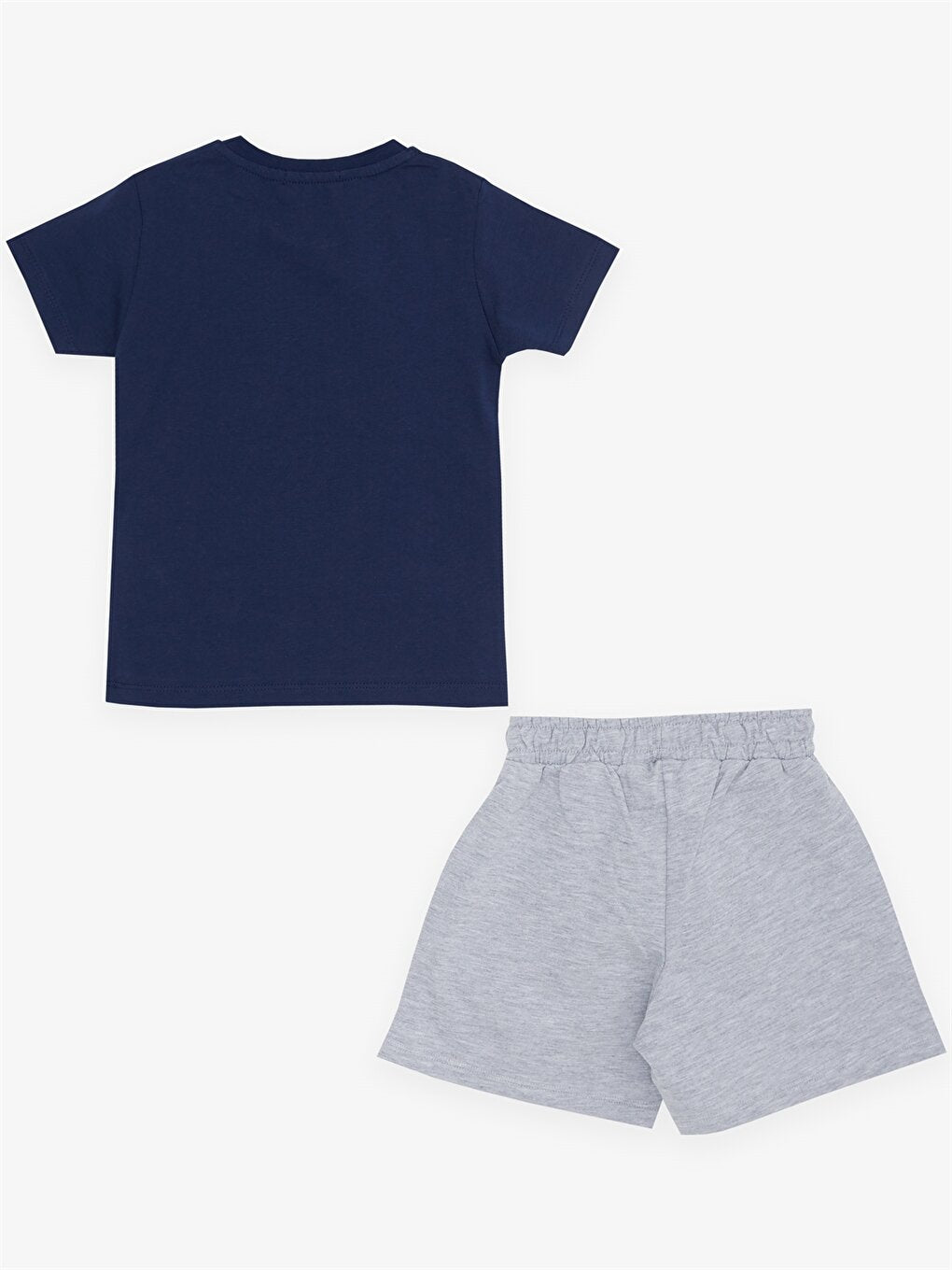 Crew Neck Short Sleeve Baby Boy T-Shirt and Shorts Set of 2