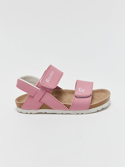 Printed Velcro Unisex Sandals