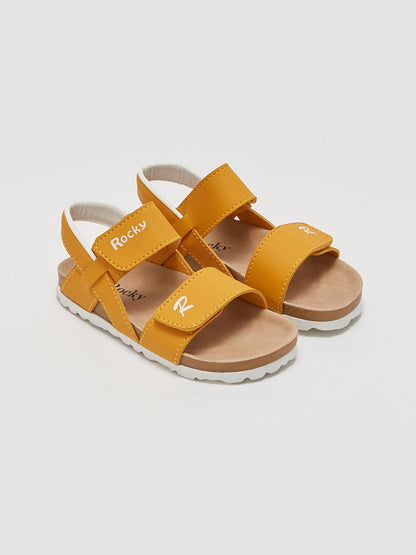 Printed Velcro Unisex Sandals