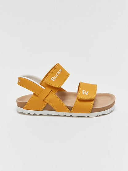 Printed Velcro Unisex Sandals