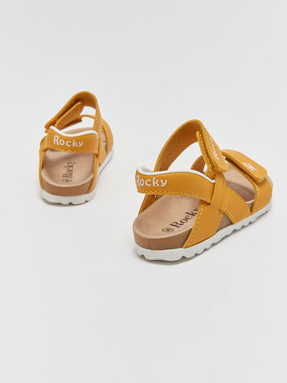 Printed Velcro Unisex Sandals