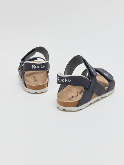 Printed Velcro Unisex Sandals