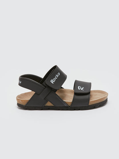 Printed Velcro Unisex Sandals