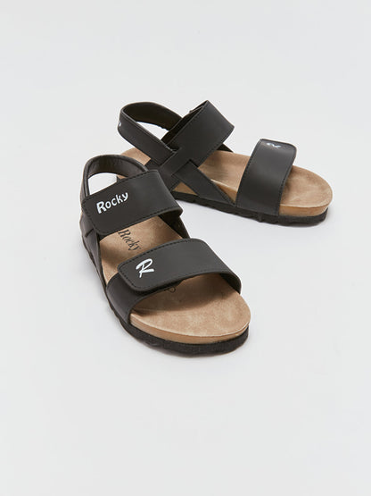 Printed Velcro Unisex Sandals