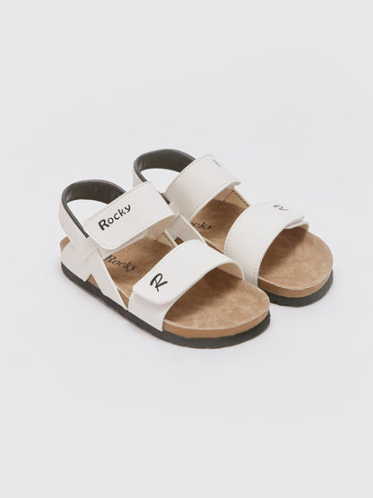 Printed Velcro Unisex Sandals