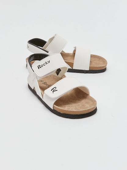 Printed Velcro Unisex Sandals