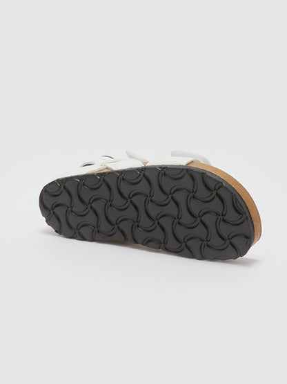 Printed Velcro Unisex Sandals