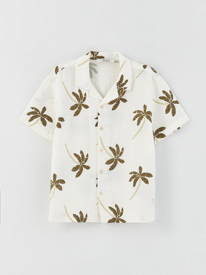 Comfortable Patterned Boy's Shirt