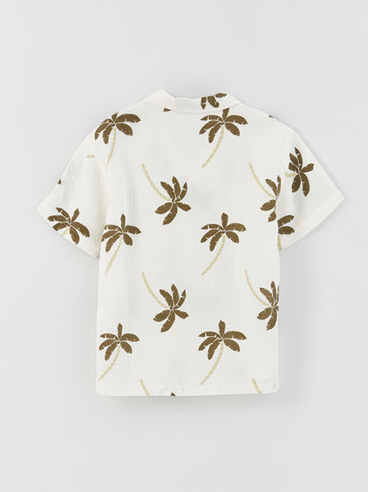 Comfortable Patterned Boy's Shirt