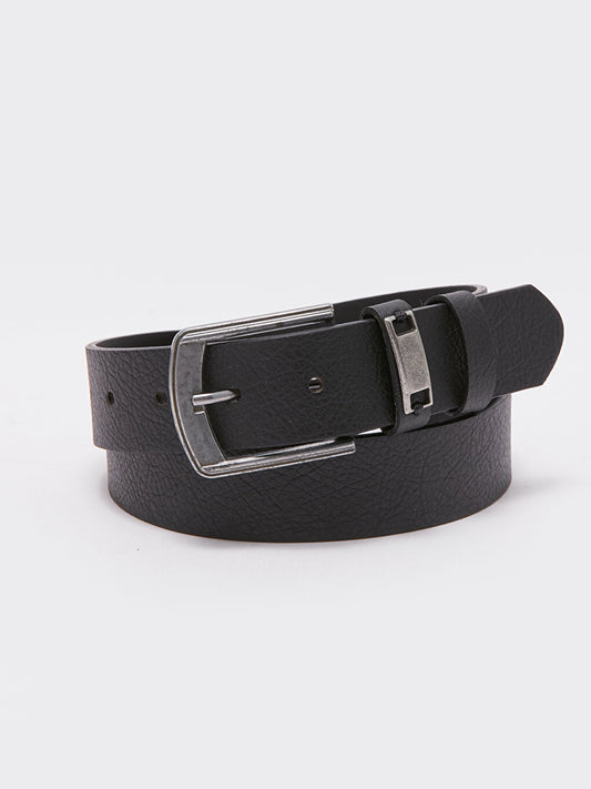 Leather Look Boy's Belt