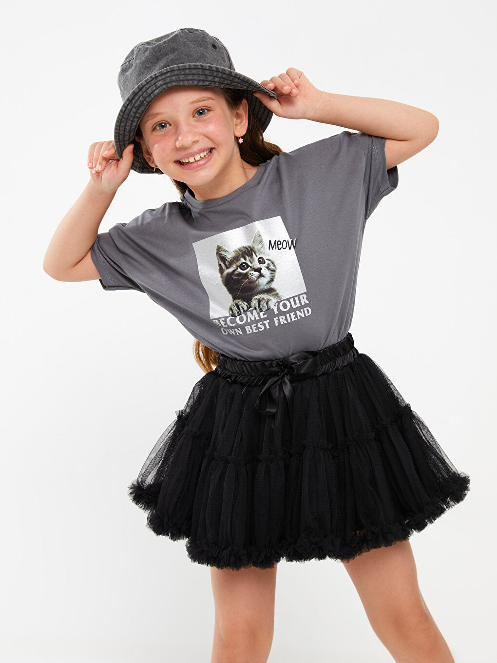 Girl's Tutu Skirt with Elastic Waist