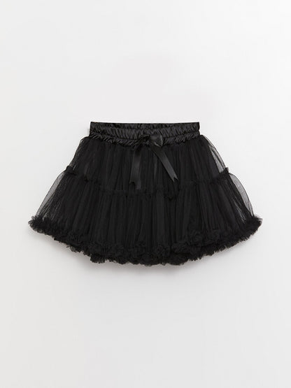 Girl's Tutu Skirt with Elastic Waist