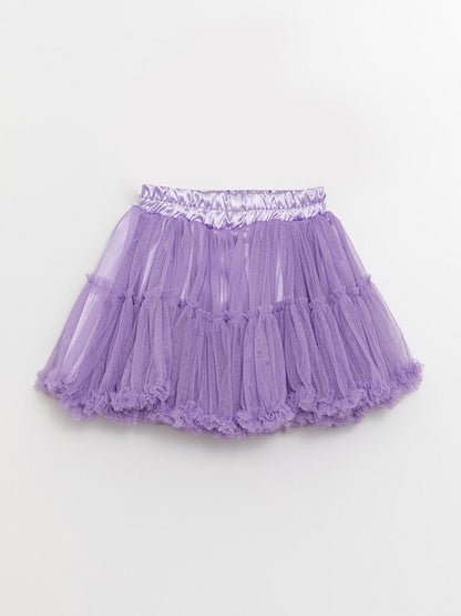 Girls' Tutu Skirt with Elastic Waist