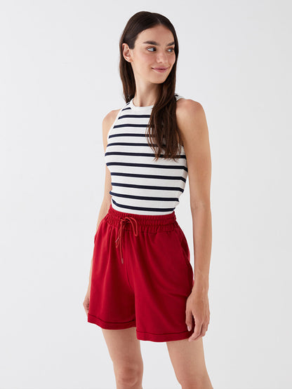 Women's Shorts with Elastic Waist