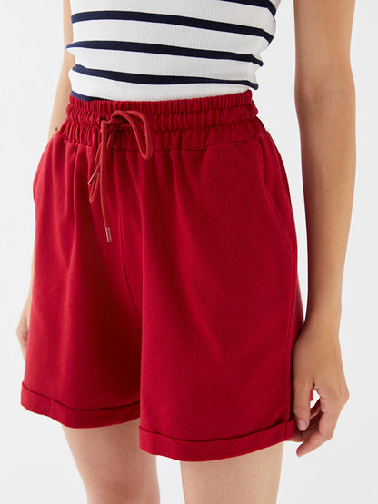 Women's Shorts with Elastic Waist