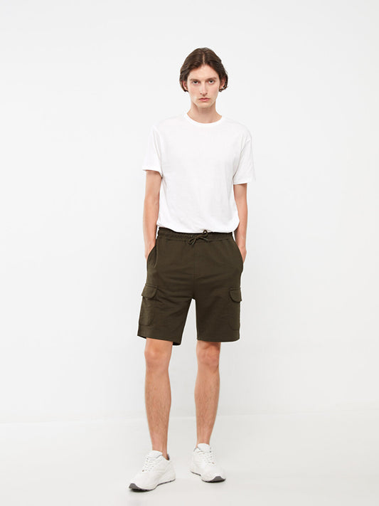 Slim Fit Men's Bermuda Shorts