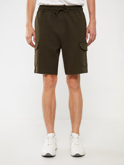 Slim Fit Men's Bermuda Shorts