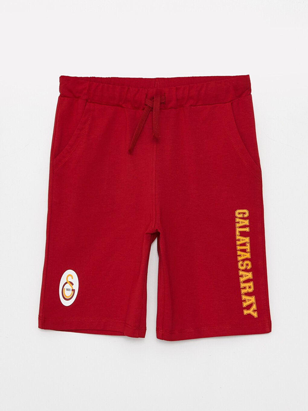 Galatasaray Printed Boy Shorts with Elastic Waist