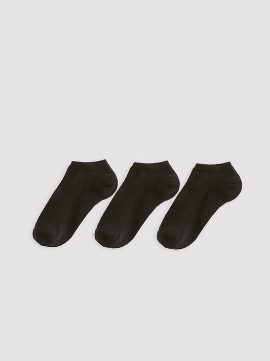 Women's Flat Booties Socks 3 Pack