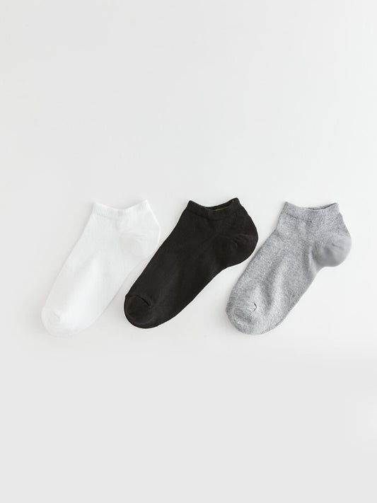 Women's Flat Booties Socks 3 Pack