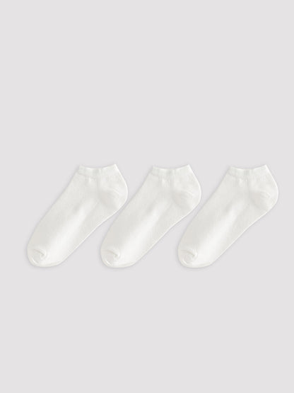 Women's Flat Booties Socks 3 Pack