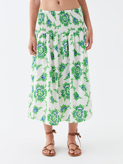 Patterned Women's Skirt