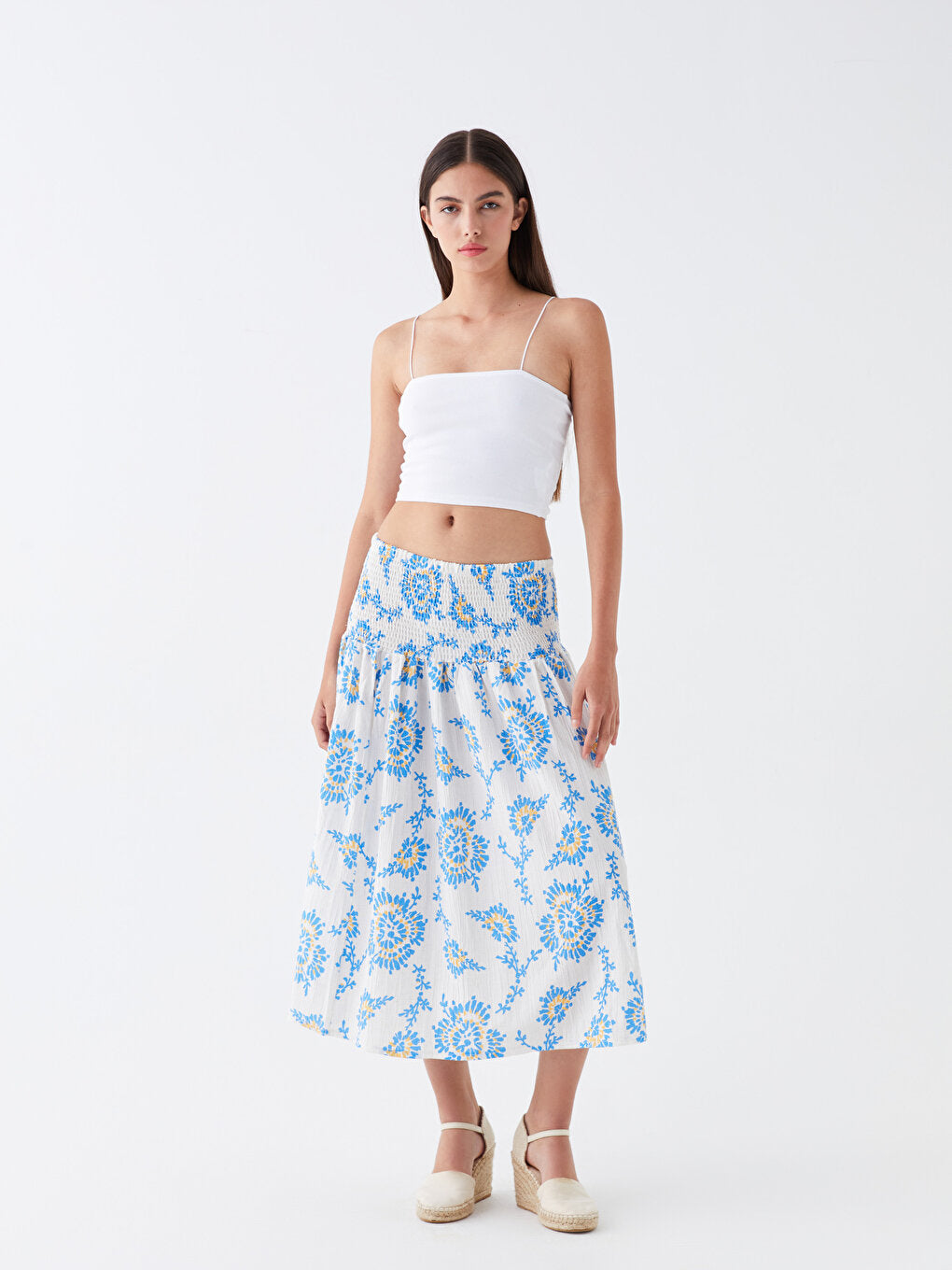 Patterned Women's Skirt