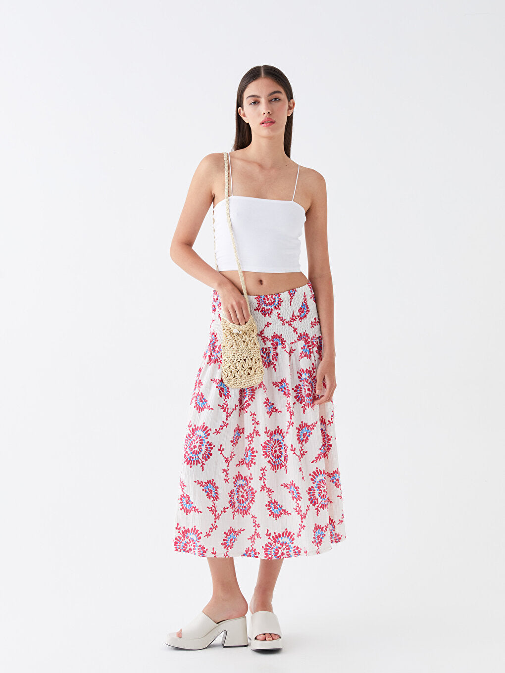 Patterned Women's Skirt