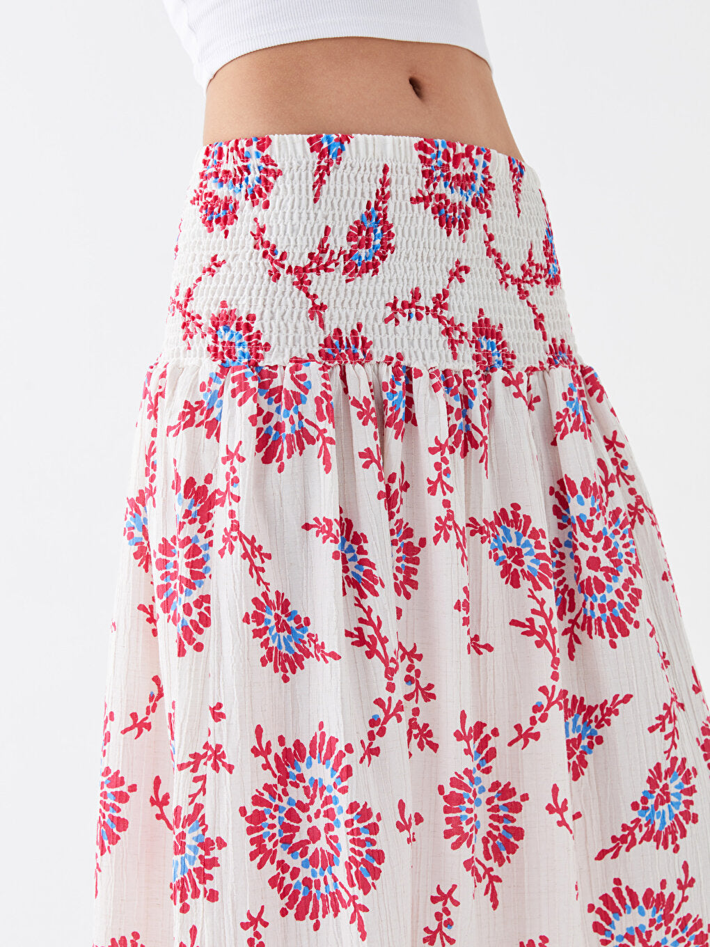 Patterned Women's Skirt