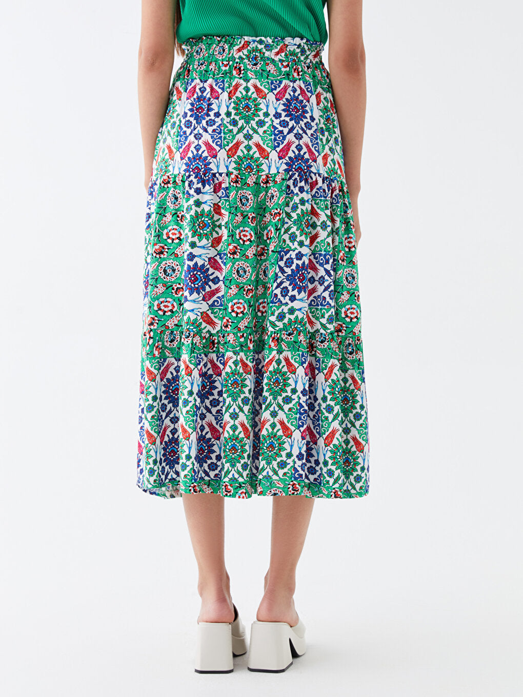 Patterned Women's Skirt