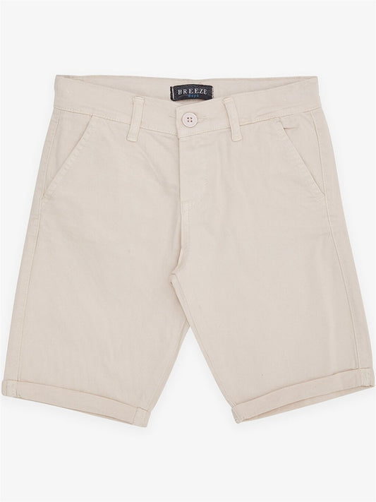 Basic Gabardine Boys' Shorts