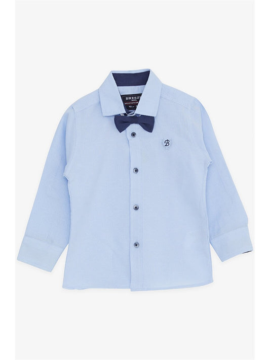 Basic Long Sleeve Poplin Boy's Shirt