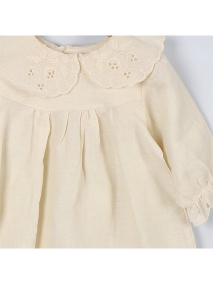 Baby Collar Girl's Dress and Buckle