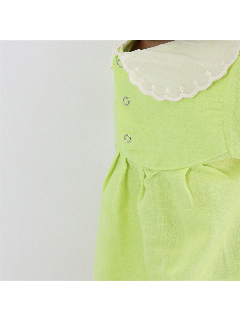 Baby Collar Girl's Dress and Buckle