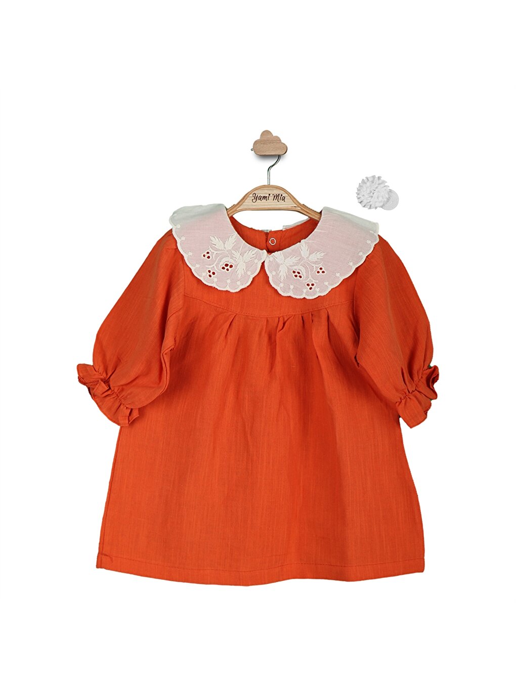 Baby Collar Girl's Dress and Buckle