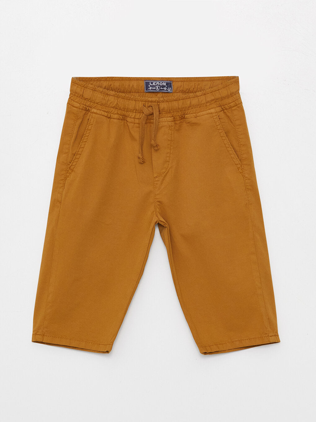 Basic Boys' Shorts with Elastic Waist