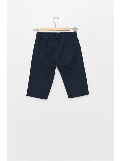 Basic Boys' Shorts with Elastic Waist