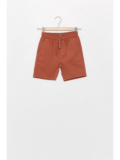 Basic Boys' Shorts with Elastic Waist