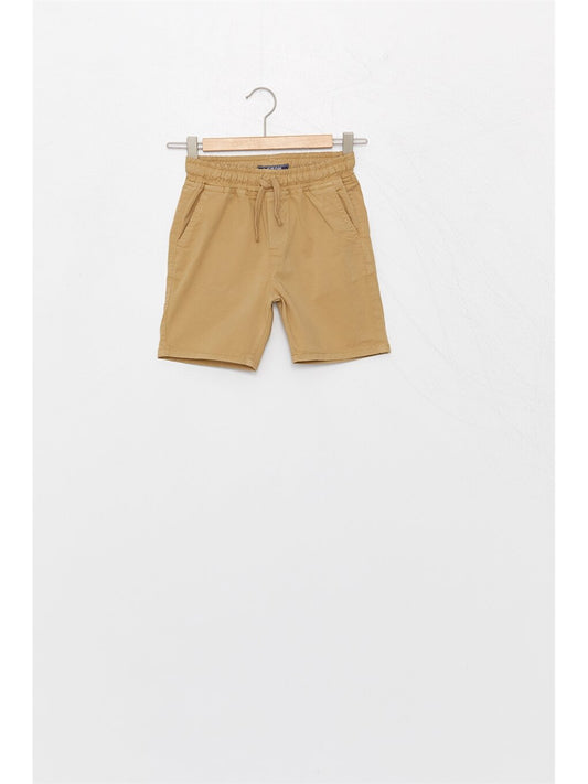 Basic Boys' Shorts with Elastic Waist